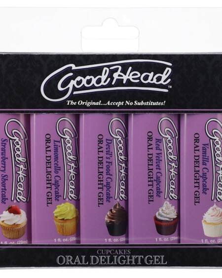 GoodHead Oral Delight Gel-Cupcakes 1oz 5PK