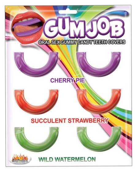 Gum Job Gummy Teeth Covers Assorted 6pk