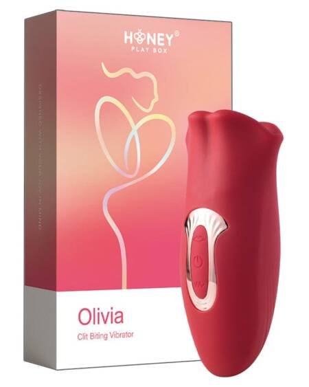 Honey Playbox Olivia-Super Vibrating Clit Tickler Oral Sex Toy