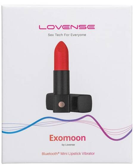Lovense Exomoon Bluetooth Mini Lipstick Vibrator