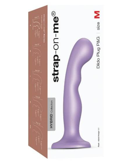 Strap On Me Dildo Plug P&G-Metallic Lilac M