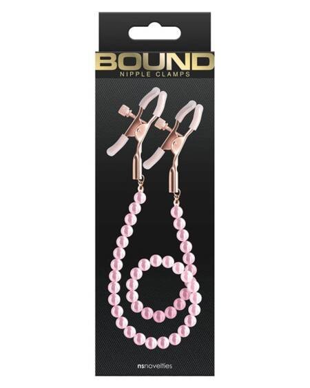 Bound Nipple Clamps DC1-Pink