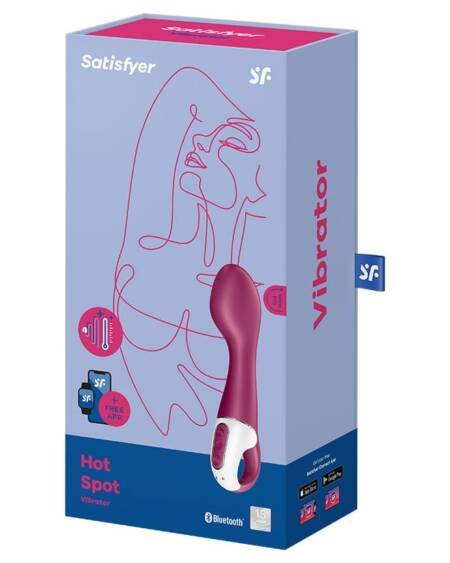 Satisfyer Hot Spot Warming G-Spot Vibrator