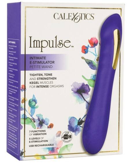 Impulse Intimate E-Stimulator Petite Wand-Purple 7.25