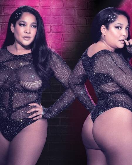 Radiance Long Sleeve Body Suit Plus Size-Boxed