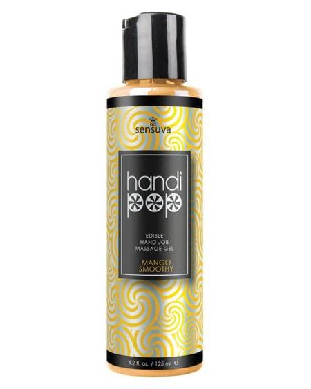 Sensuva Handi-Pop Hand Job Massage Gel-Mango 4.2 oz