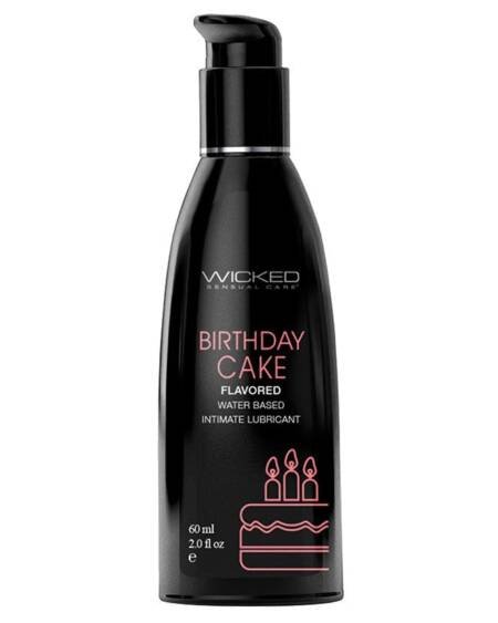 Wicked Aqua Flavored Lube-Birthday Cake 2oz