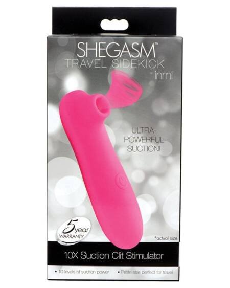 Shegasm Travel Sidekick 10X Suction Clit Stimulator