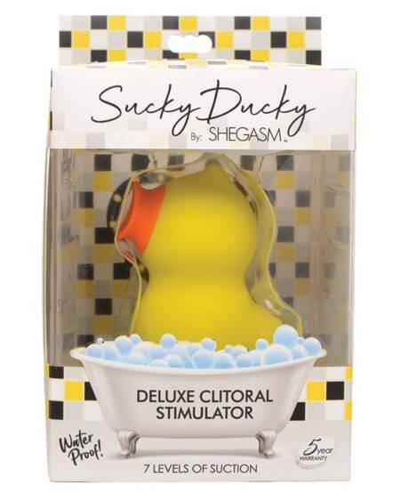 Shegasm Sucky Ducky Deluxe Clit Stimulator