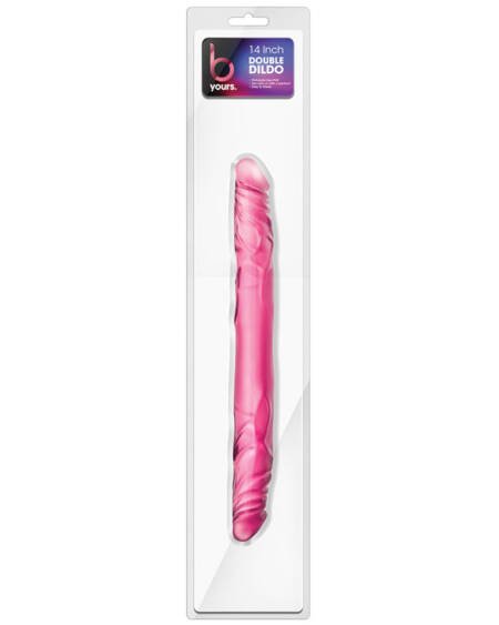B Yours Double Dildo - Pink 14 Inch