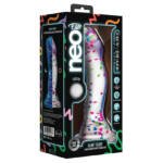Neo Elite Glow in the Dark Hanky Panky Dildo - Confetti