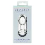 Clarity Glass Dildo Utopian Bloom