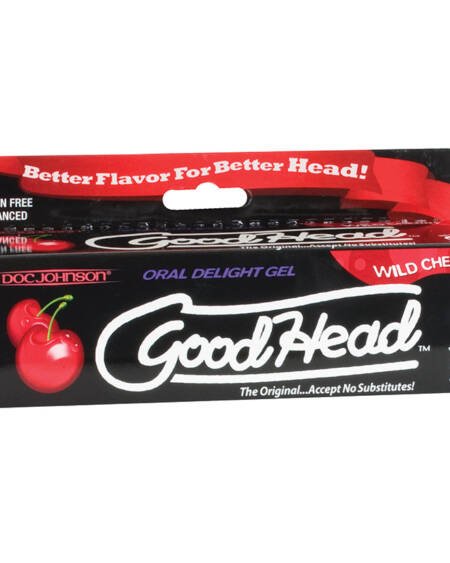 GoodHead Oral Delight Gel-Wild Cherry 4oz