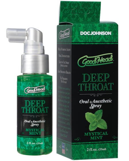 GoodHead Deep Throat Spray-Mystical Mint 2oz