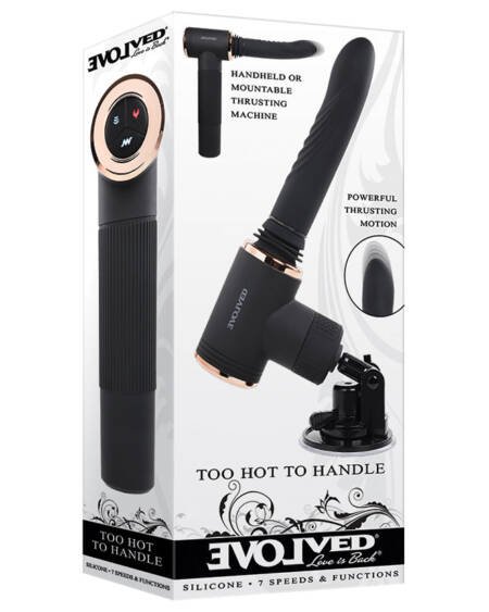 Evolved Too Hot To Handle Thrusting Warming Vibrator