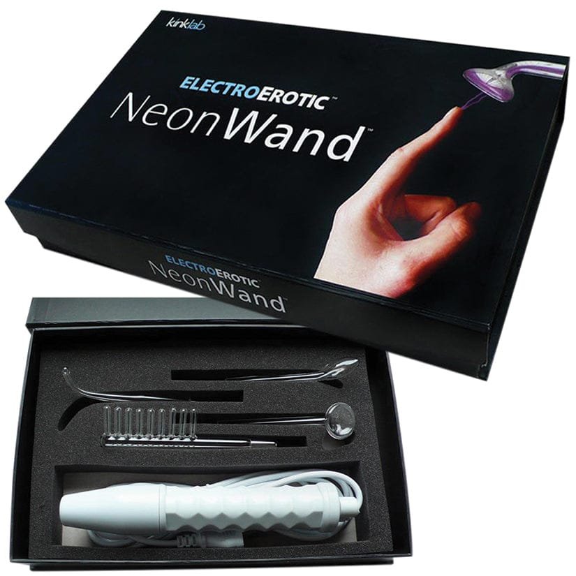 Kinklab Neon Wand Electrosex Kit - Purple (110V)