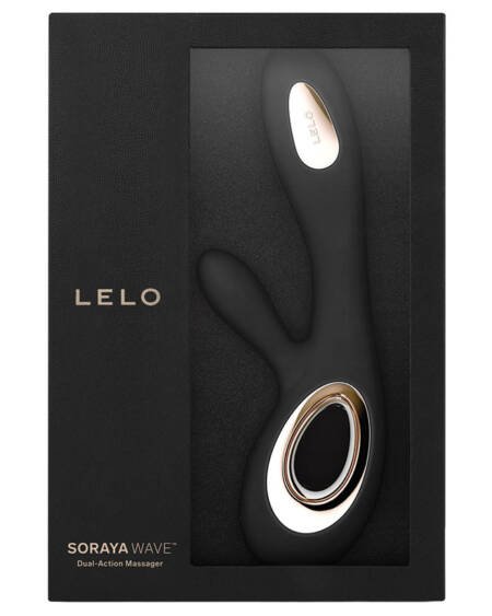 LELO Soraya Wave Dual Action Rabbit Vibrator - Black