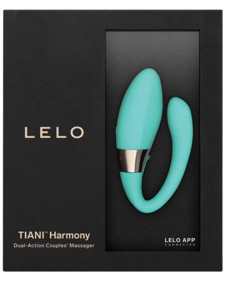 LELO Tiani Harmony App-Connected Couples Vibrator - Aqua