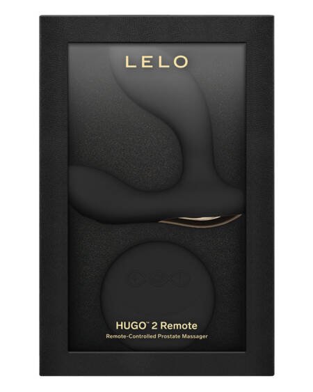 LELO Hugo 2 Remote-Controlled Prostate Massager - Black