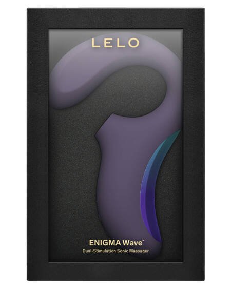 LELO Enigma Wave Dual Action Sonic Massager - Cyber Purple
