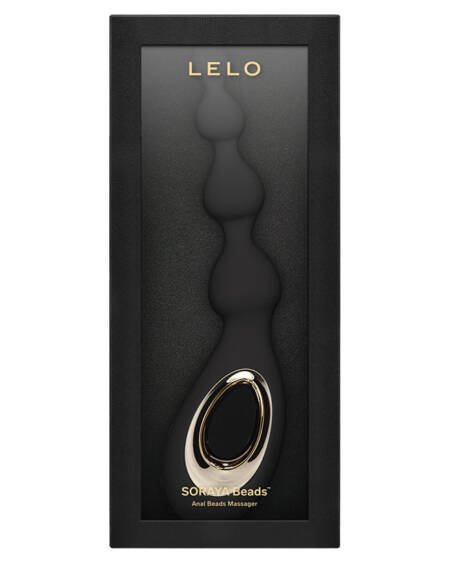 LELO Soraya Beads Vibrating Anal Massager - Black