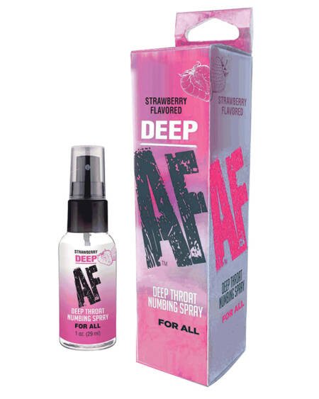 Deep AF Deep Throat Spray-Strawberry