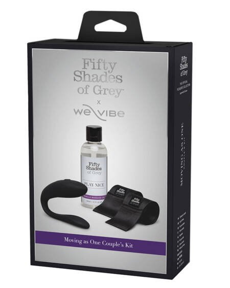 Fifty Shades of Grey X We-Vibe Moving As One Couples Kit-Black