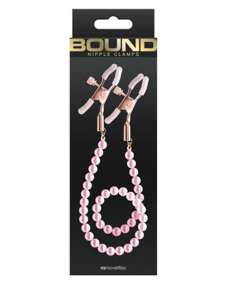 Bound Nipple Clamps DC1-Pink