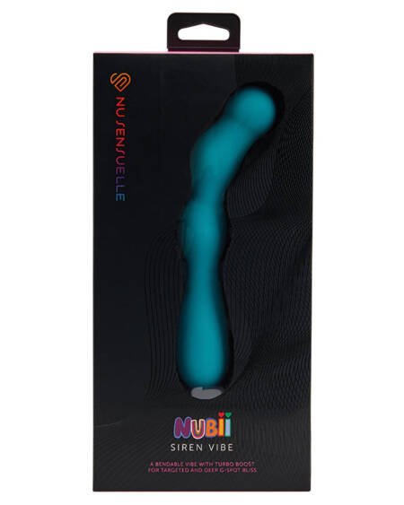 Sensuelle Nubii Siren Bendable G-Spot Vibrator - Blue