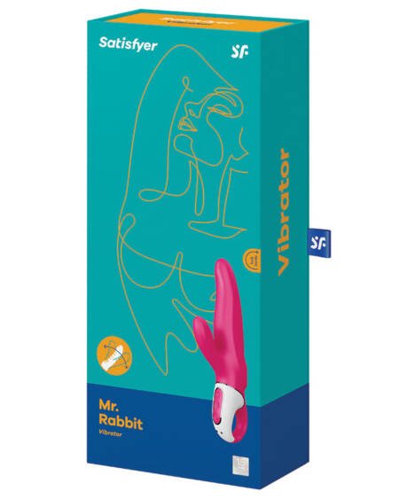 Satisfyer Vibes Mr. Rabbit Dual Stimulation Vibrator - Pink
