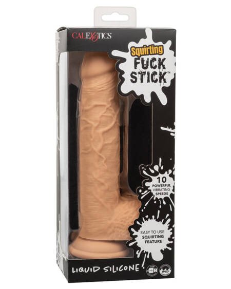 Squirting Dildo with Trigger Action - Ivory