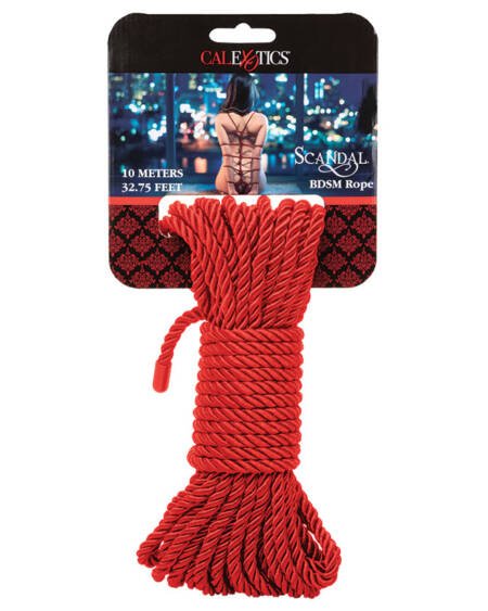 Scandal BDSM Rope 10m-Red