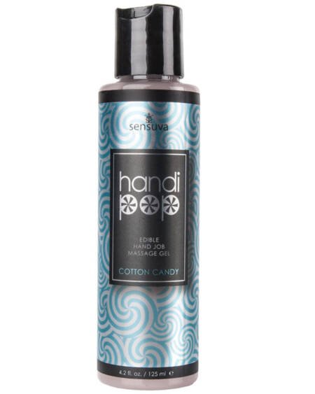 Sensuva Handi-Pop Hand Job Massage Gel-Cotton Candy 4.2oz
