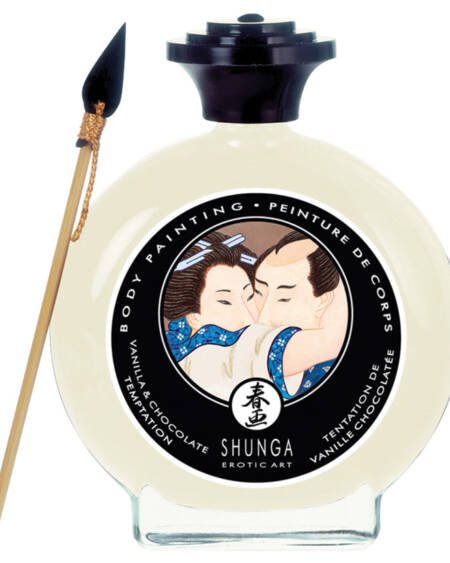 Shunga Body Painting-Vanilla Chocolate Temptation 3.5oz