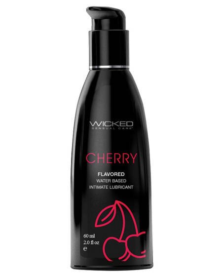 Wicked Aqua Flavored Lube-Cherry 2oz