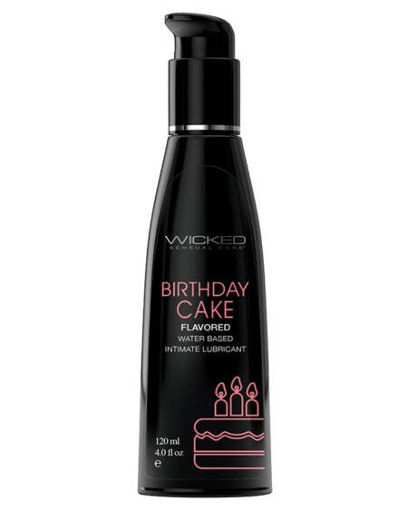 Wicked Aqua Flavored Lube-Birthday Cake 4oz