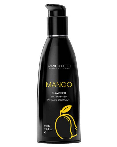 Wicked Aqua Flavored Lube-Mango 2oz
