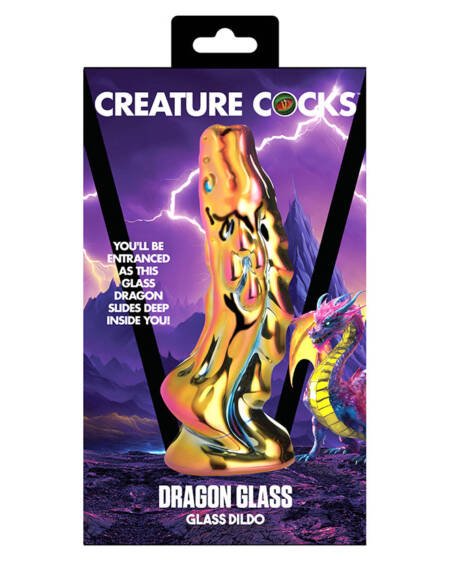 Creature Cocks Dragon Glass Dildo