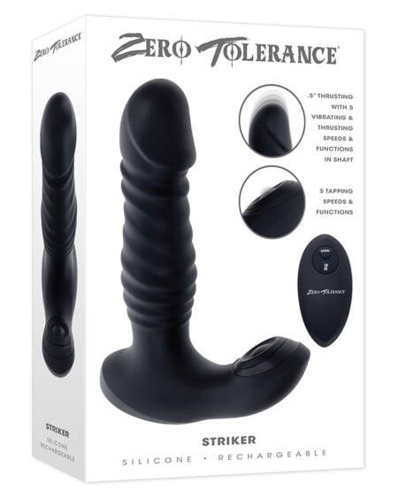 Zero Tolerance Striker Thrusting & Tapping Anal Vibrator